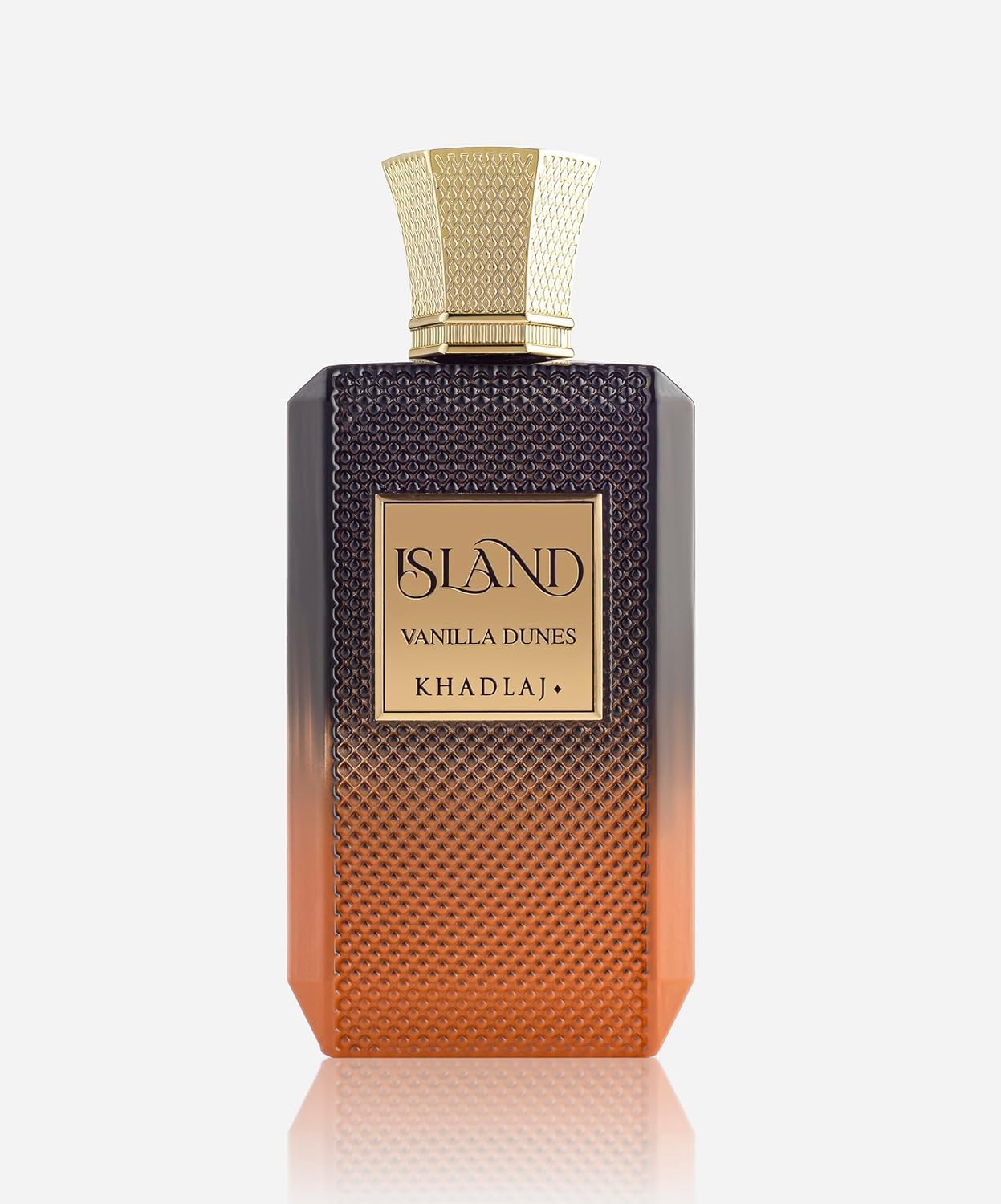 KHADLAJ Island Vanilla Dunes, puntos de pulso, aroma duradero para uso diario.