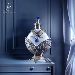 KHADLAJ Hareem Al Sultan Blue caja: presentación premium para regalo.