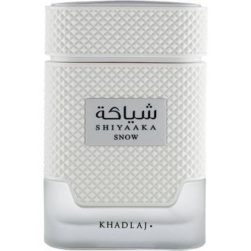 KHADLAJ PERFUMES Shiyaaka Snow: notas de salida cítricas para un inicio fresco y duradero