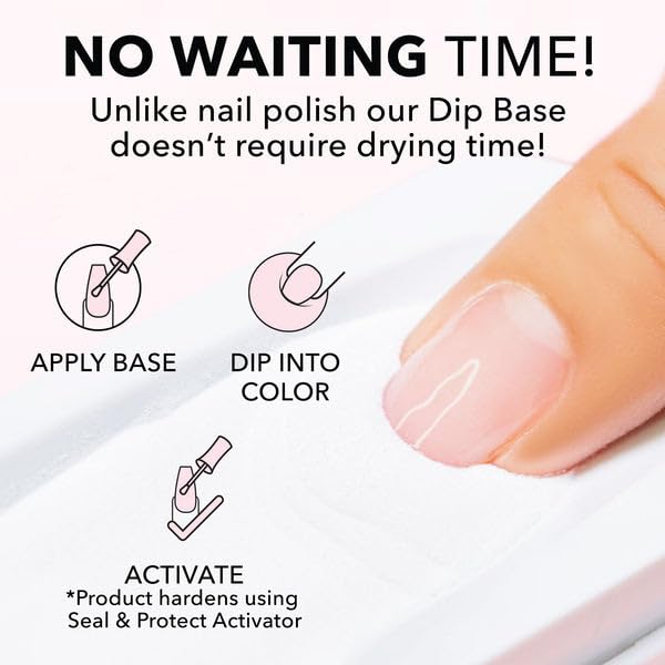 Base Kiara Sky Dip sin lámpara para aplicación rápida