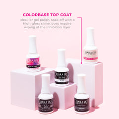 Duo Kiara Sky Base Coat, bouteille de 15 ml pratique pour votre routine.