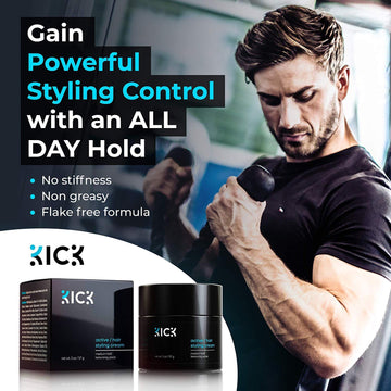 Kick activa suaviza la apariencia de canas para un look joven.