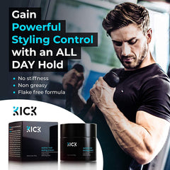 Kick activa suaviza la apariencia de canas para un look joven.
