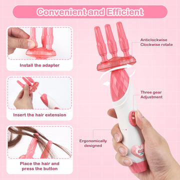Kidzkube: set de accesorios para peinado, ideas para looks creativos.
