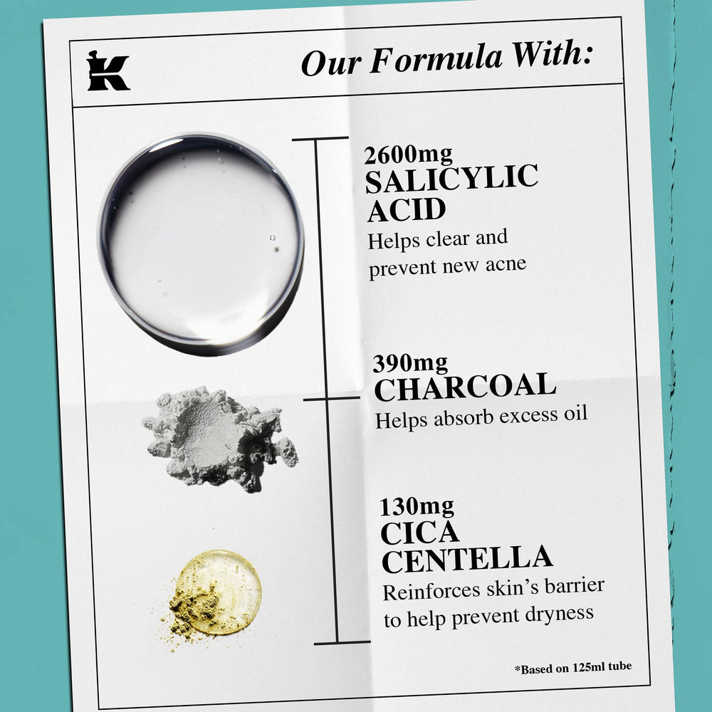 Kiehl's pasta limpiadora arcilla Kaolin para absorber grasa e impurezas.