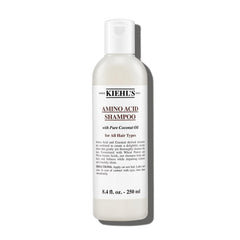 Botella de Kiehl's Amino Acid Shampoo limpia suave y revitaliza el cabello