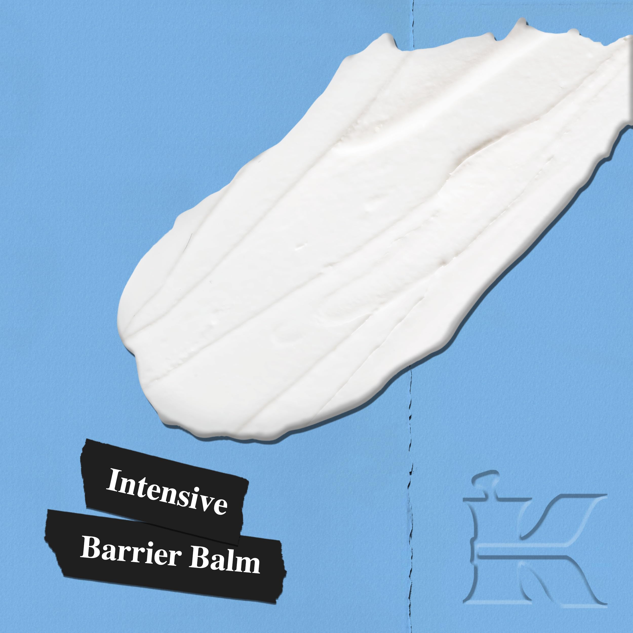 Kiehl's Ultra Facial Advanced Repair Barrier Cream: aplicación en manos con masaje circular.