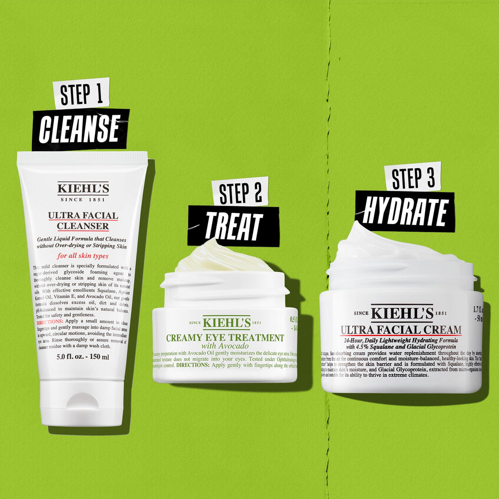 Kiehl's Avocado Eye Treatment ofrece beta-carotene-proteccion frente a daños ambientales.
