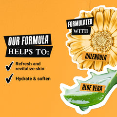 Kiehl's Calendula pétalos, textura gel que aporta hidratación rápida y sensación revitalizante.