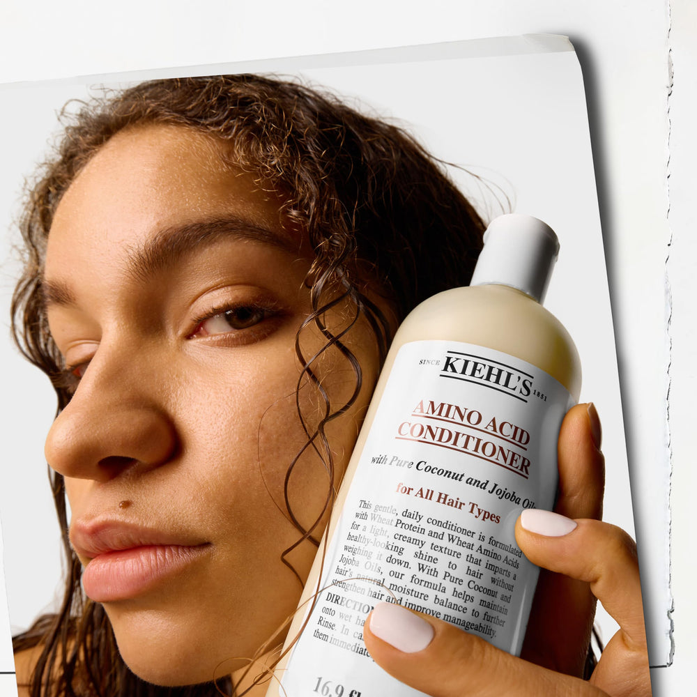 Kiehl's Condicionador aminoácidos, brillo natural sin peso.