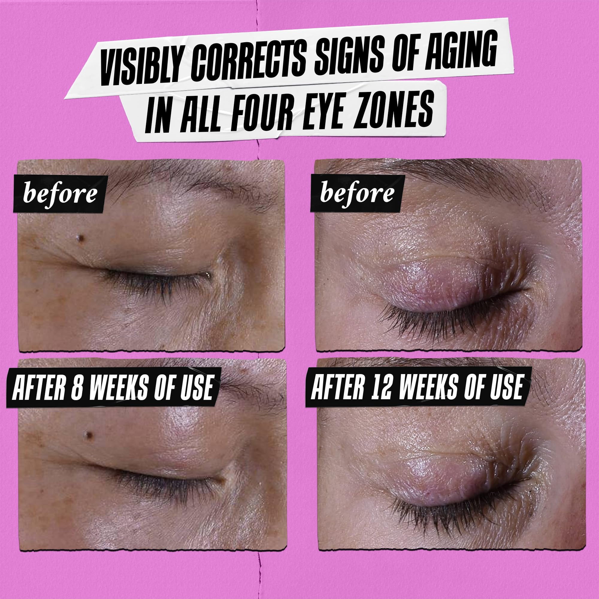 Kiehl's, crema para ojos, reduce la hinchazón y ojos cansados para una mirada más despierta.