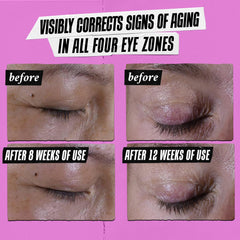 Kiehl's, crema para ojos, reduce la hinchazón y ojos cansados para una mirada más despierta.