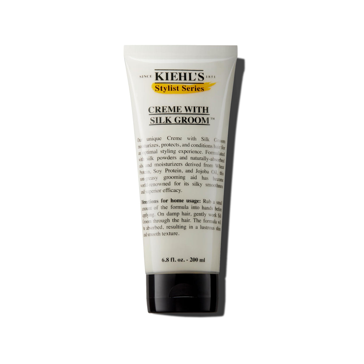 Kiehl's crema sedosa para peinado, cabello suave y sin grasa.