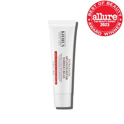 Kiehl's Ultra Facial Advanced Repair Barrier Cream, textura suave que ofrece hidratación rápida.