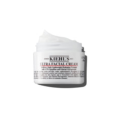 Kiehl's Ultra Facial Cream en botella, hidratación diaria suave para la piel.