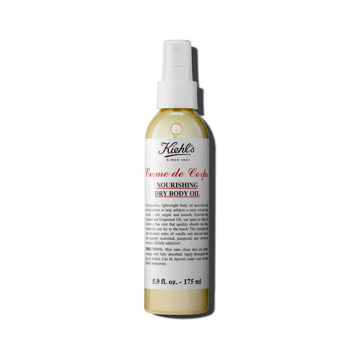 Kiehl's Creme de Corps: bote de aceite corporal para absorción rápida y piel suave