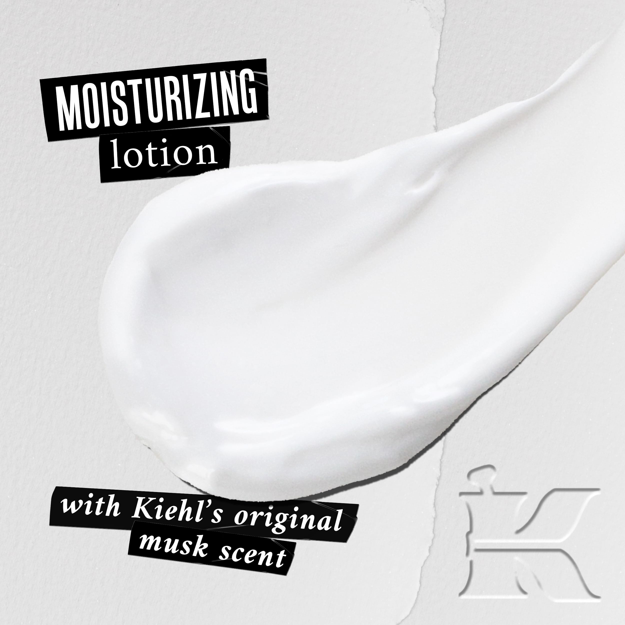 Kiehl's Original Musk Lotion – application sur peau humide pour absorption rapide