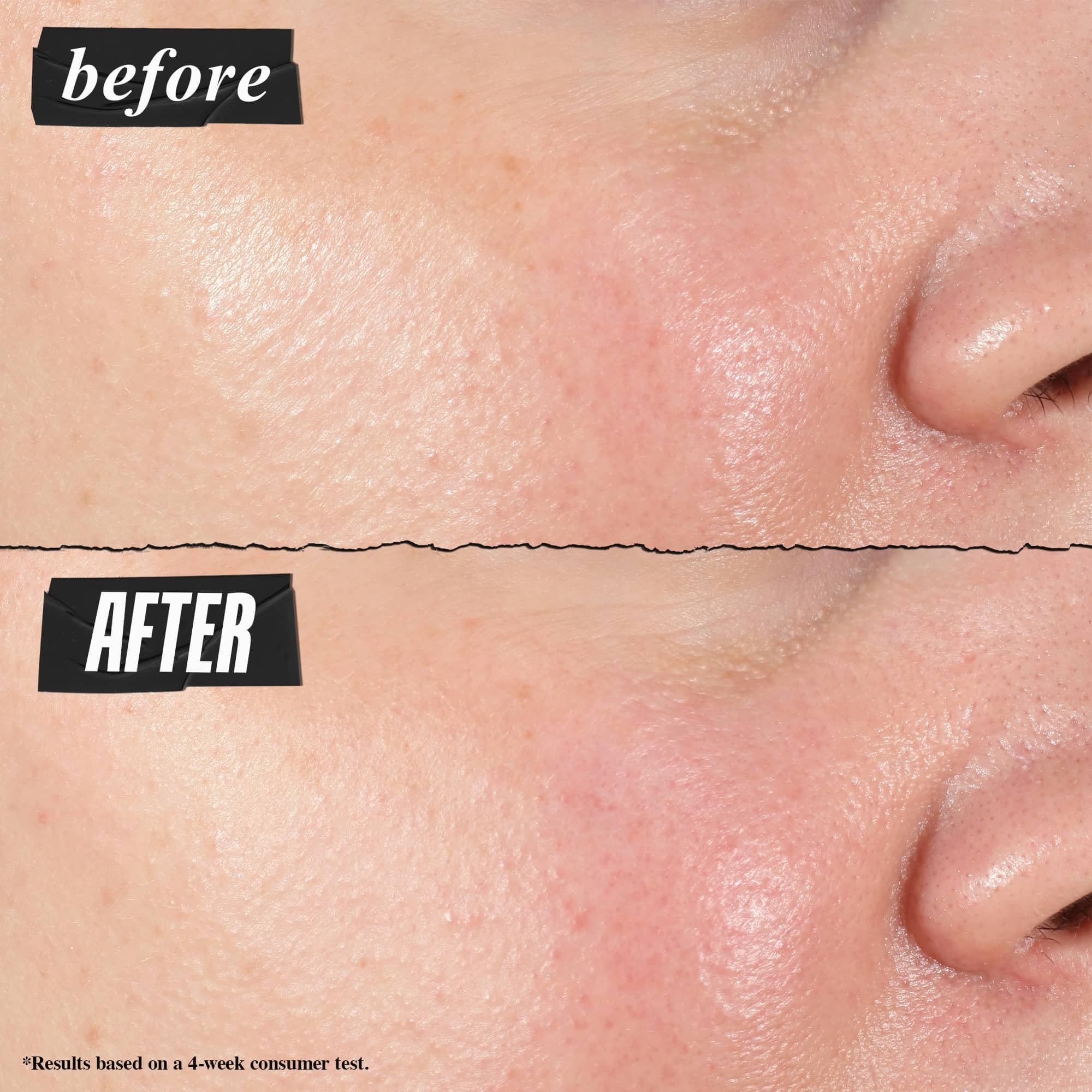 Textura cremosa del suero Kiehl's al extenderse suavemente