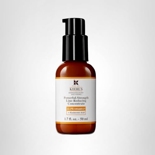 Kiehl's Sérum Vitamina C 12-5% envase práctico y dermatológicamente probado.