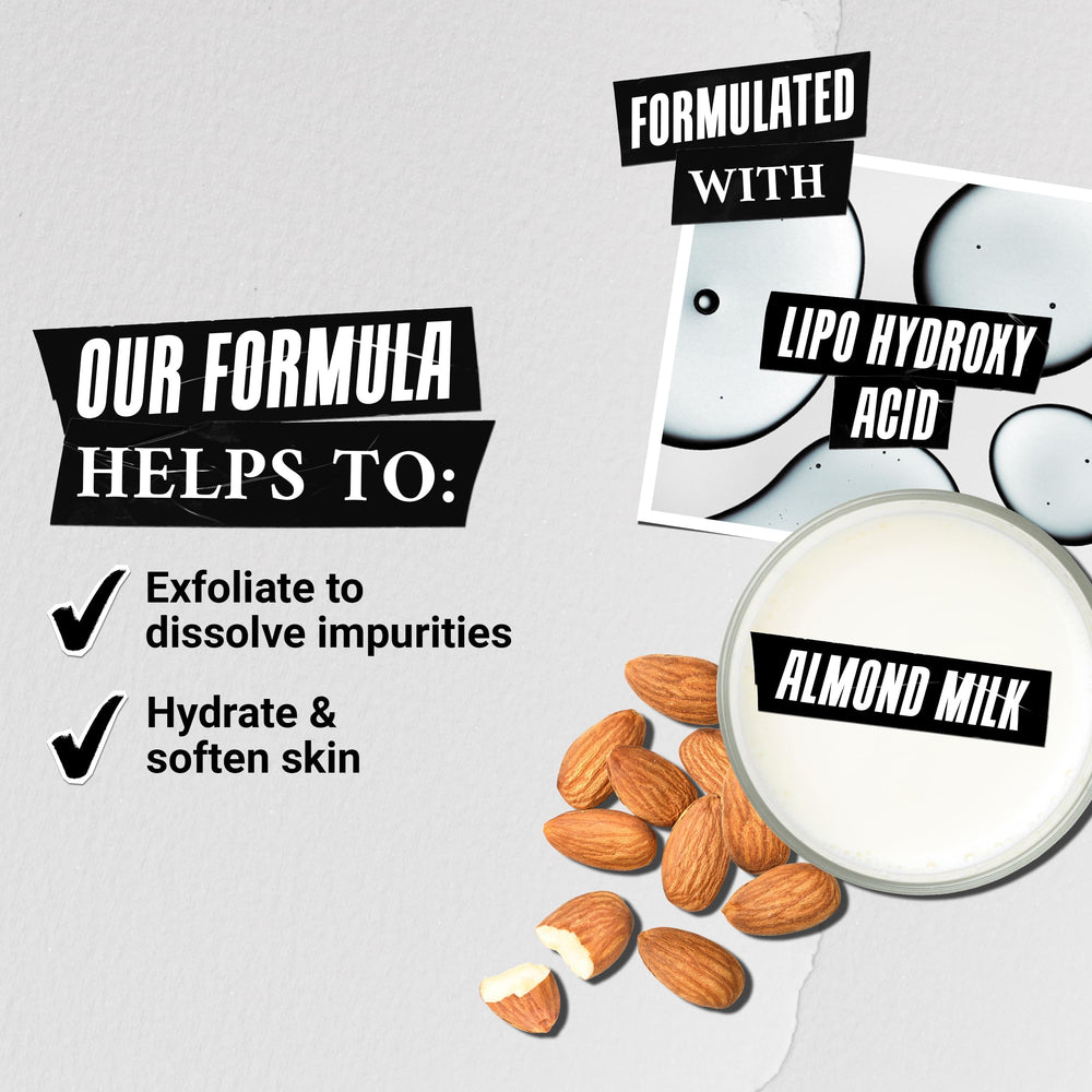 Kiehl's Tonico Leche Exfoliante muestra textura suave y piel más uniforme.