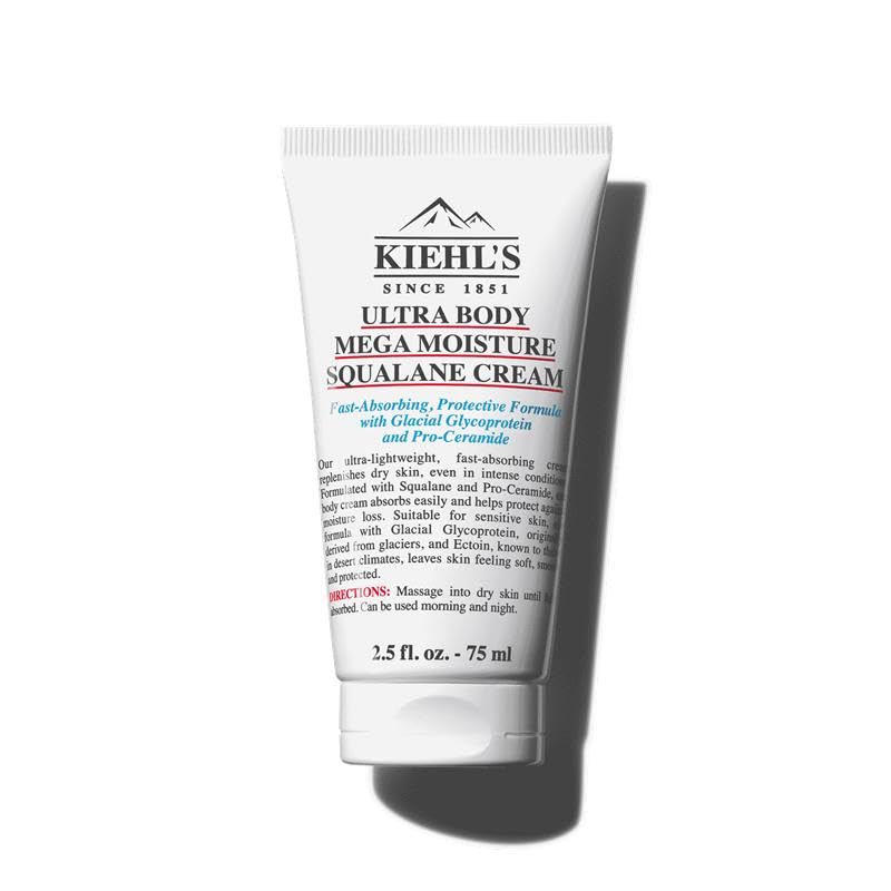 Kiehl's Ultra Body Barrier Repair crema-botella para hidratación duradera de piel sensible.