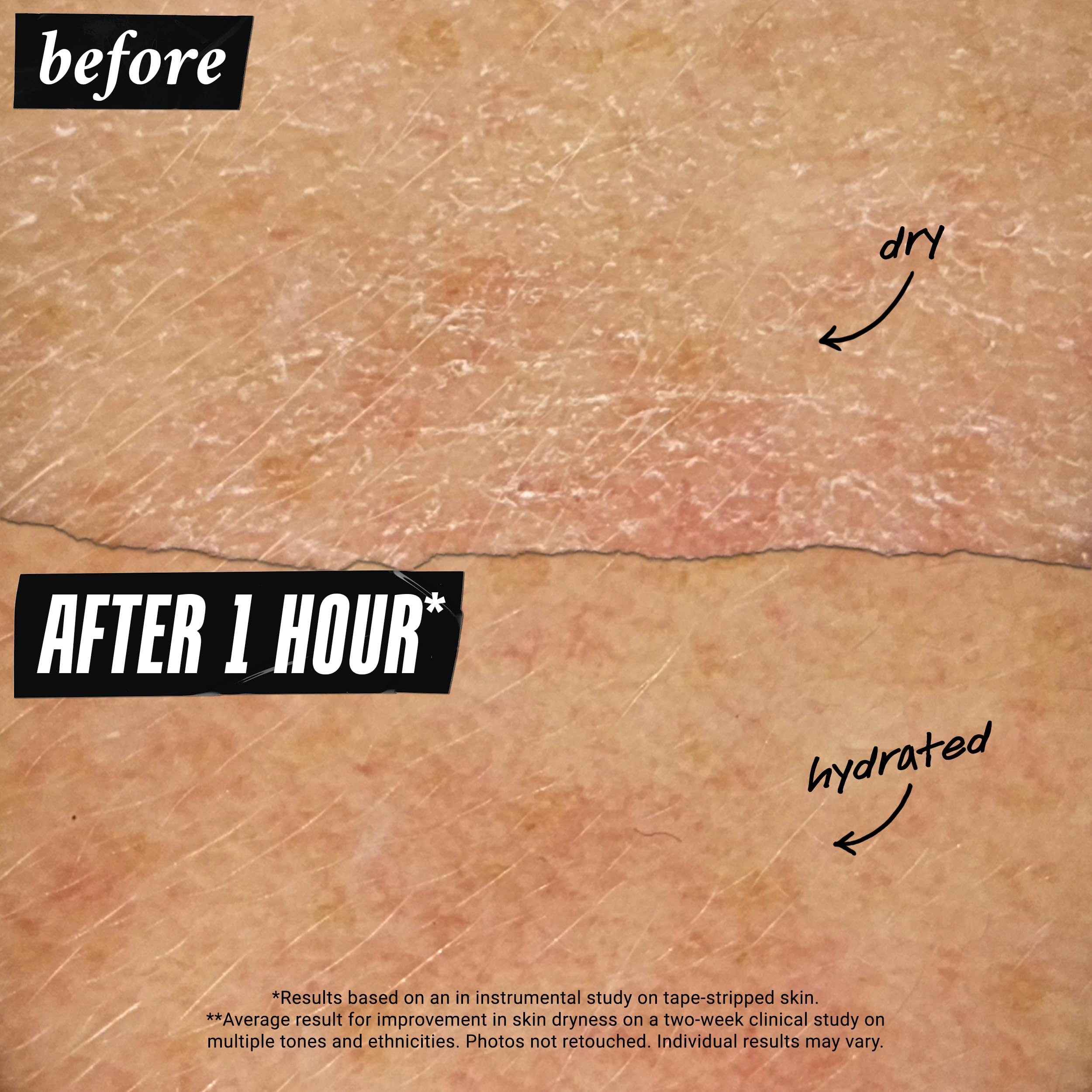 Aplicacion en rostro y cuello con Ultra Facial Cream de Kiehl's