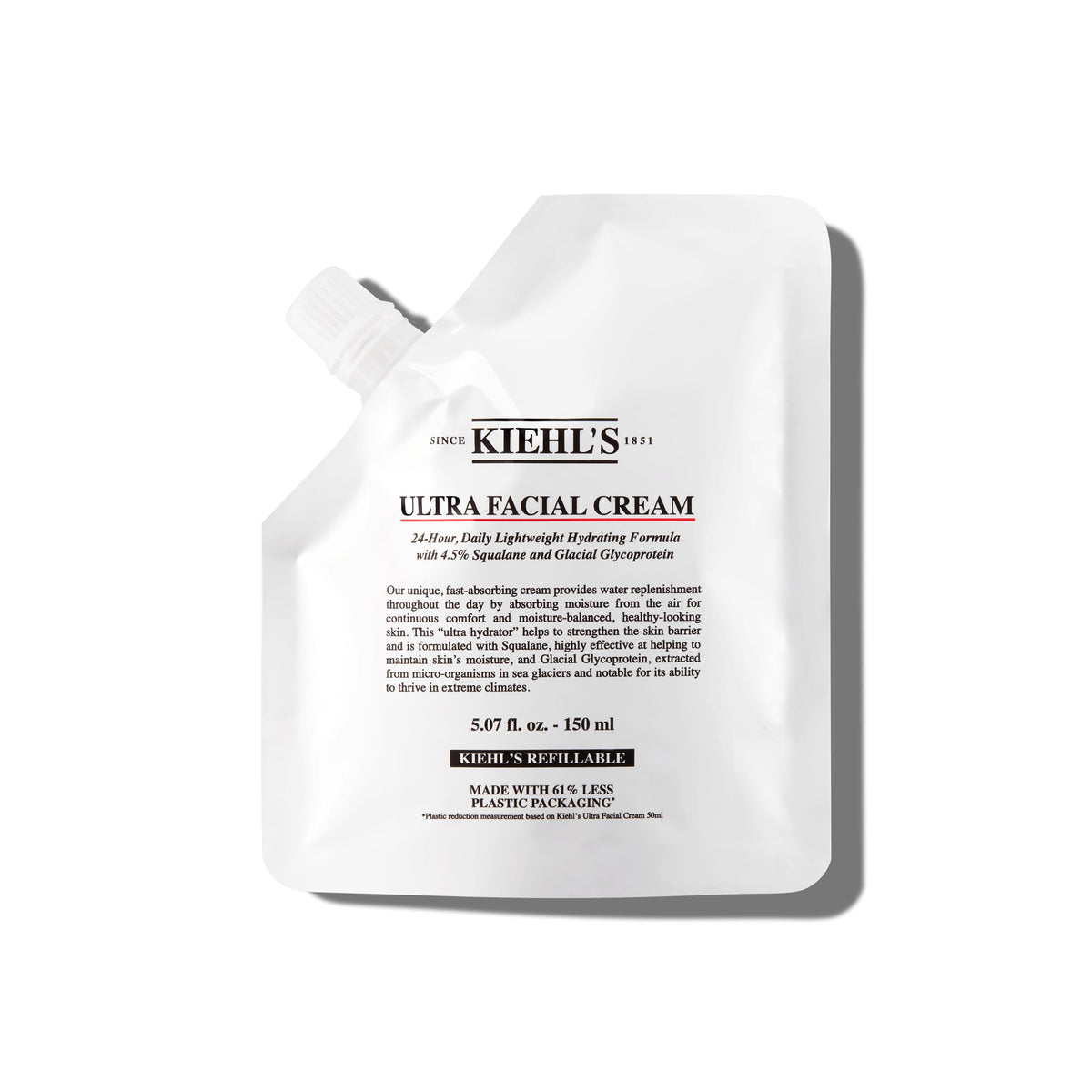Kiehl's Ultra Facial Cream presentacion del frasco para hidratacion suave