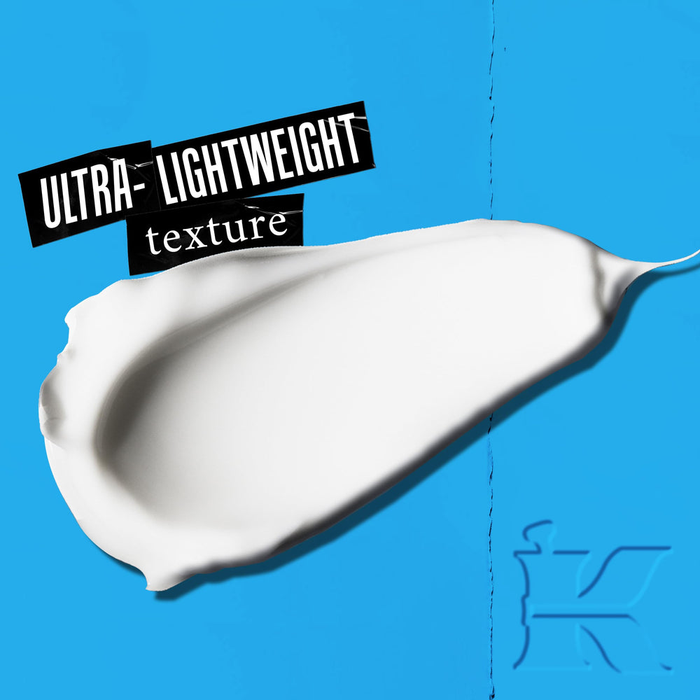 Textura ligera de Kiehl's Ultra Facial para absorción rápida
