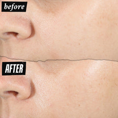 Kiehl's serum aplicado en la mano muestra textura ligera y rápida absorción.