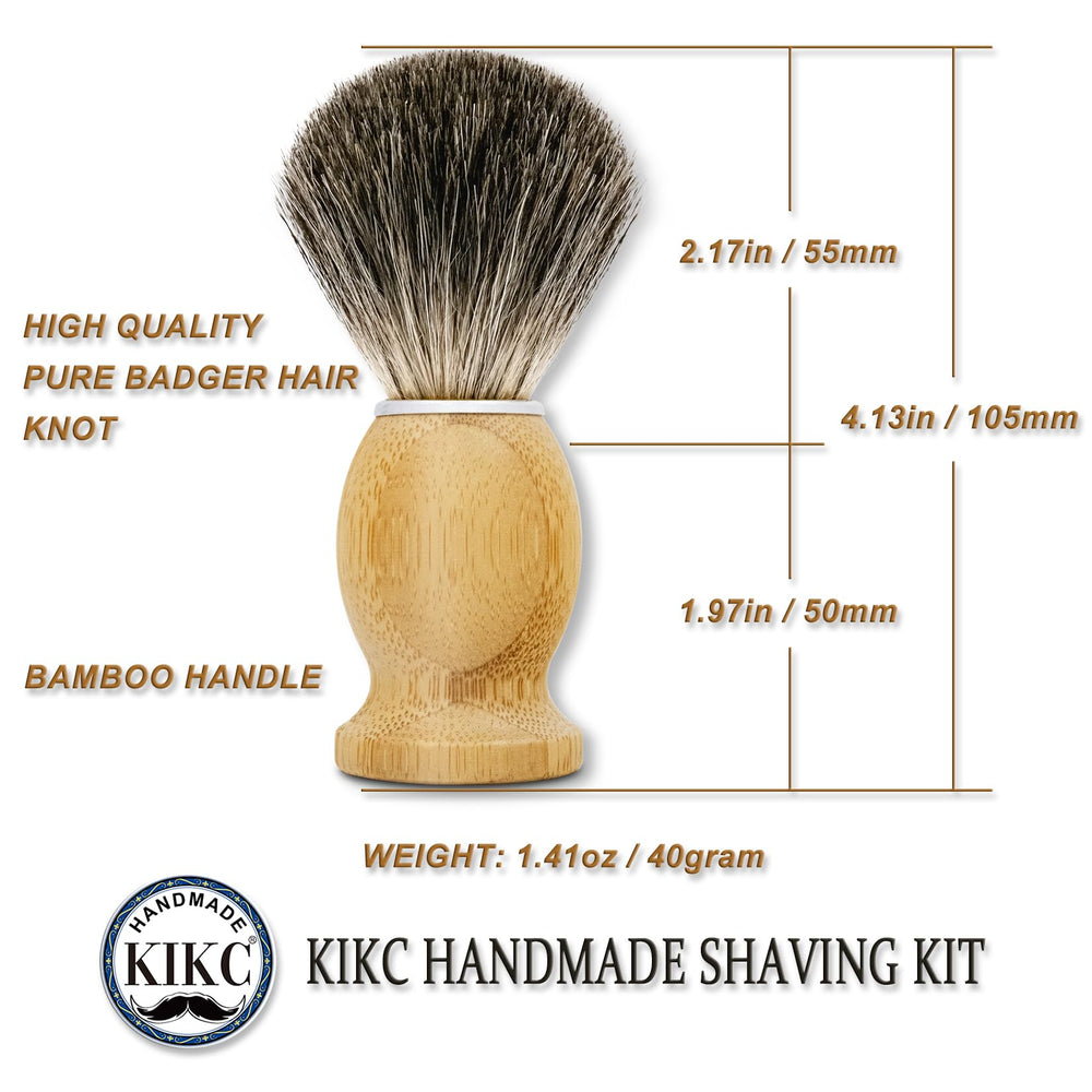 Uso diario con la brocha KIKC; aplica espuma de forma suave y controlada.