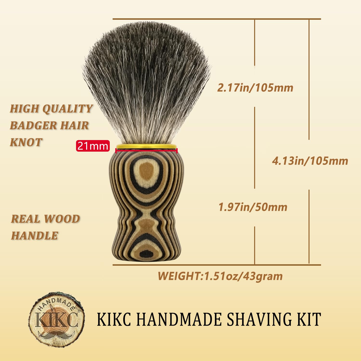 Regalo ideal para hombres: diseño artesanal y acabado elegante de KIKC.