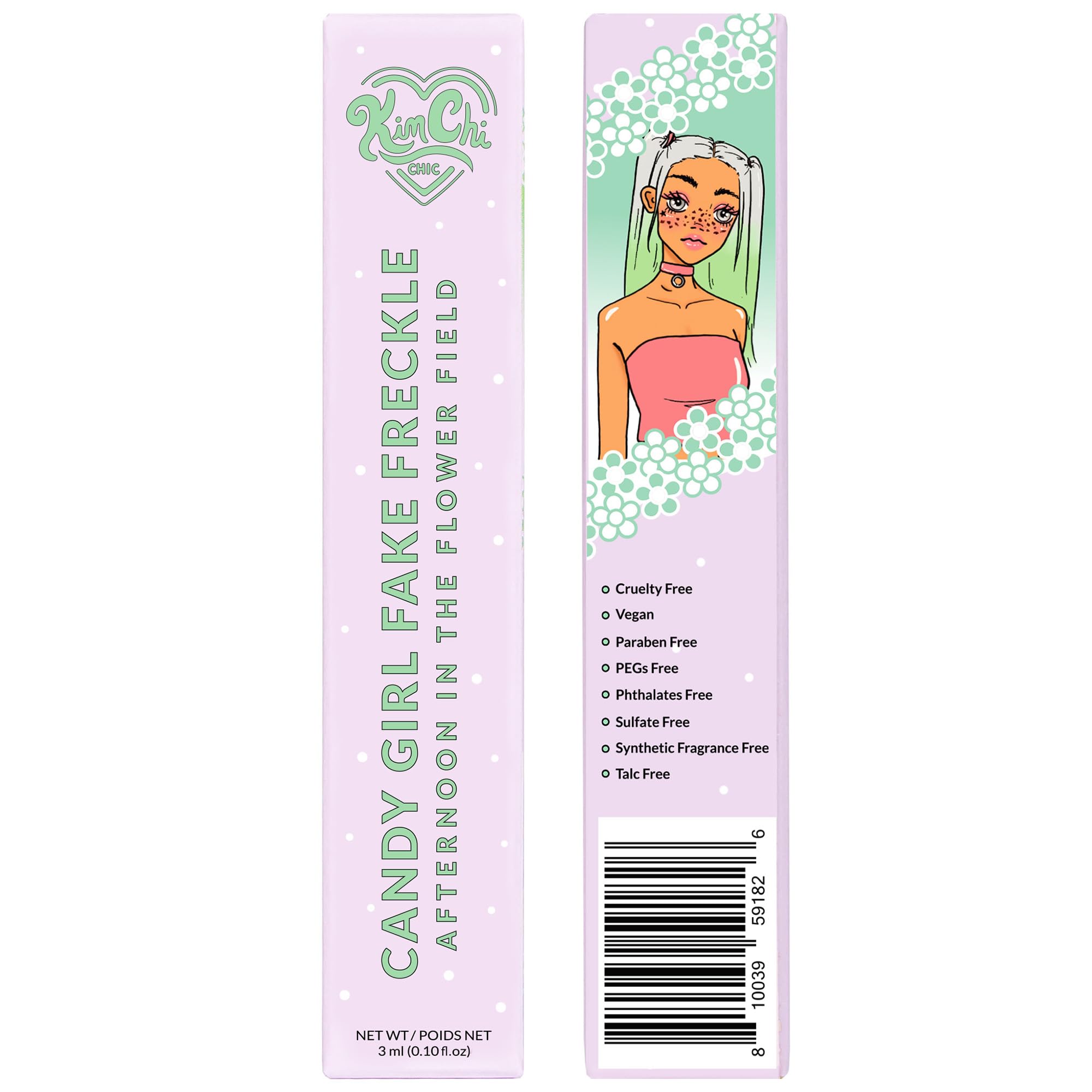 KimChiChic Candy Girl Fake Freckle Pen, vegano y libre de crueldad