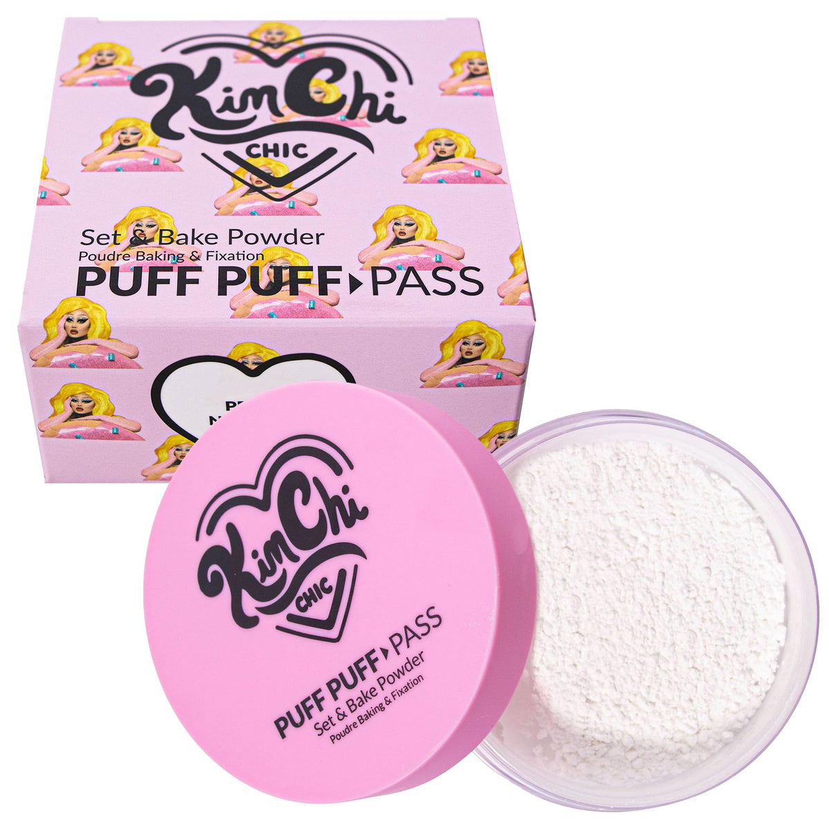 KimChiChic Puff Puff Pass ensemble : emballage élégant prêt au rangement.