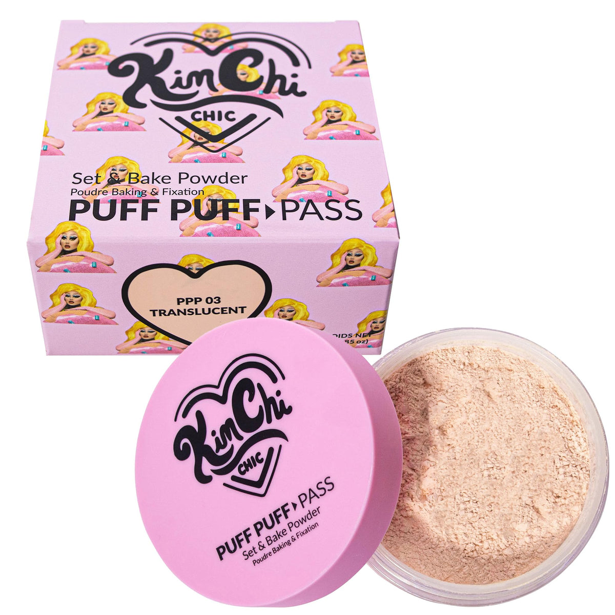 KimChiChic Puff Puff Pass Set en empaque elegante para uso diario