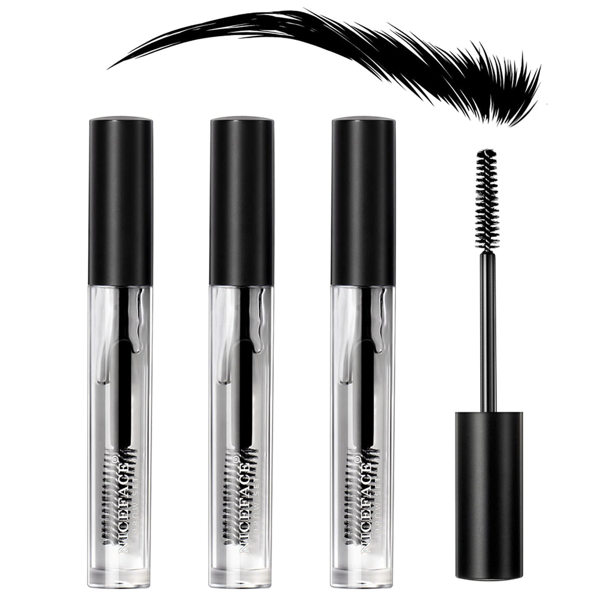 KIMIEYE kit-cejas-claras tres-piezas para definir naturalmente las cejas.