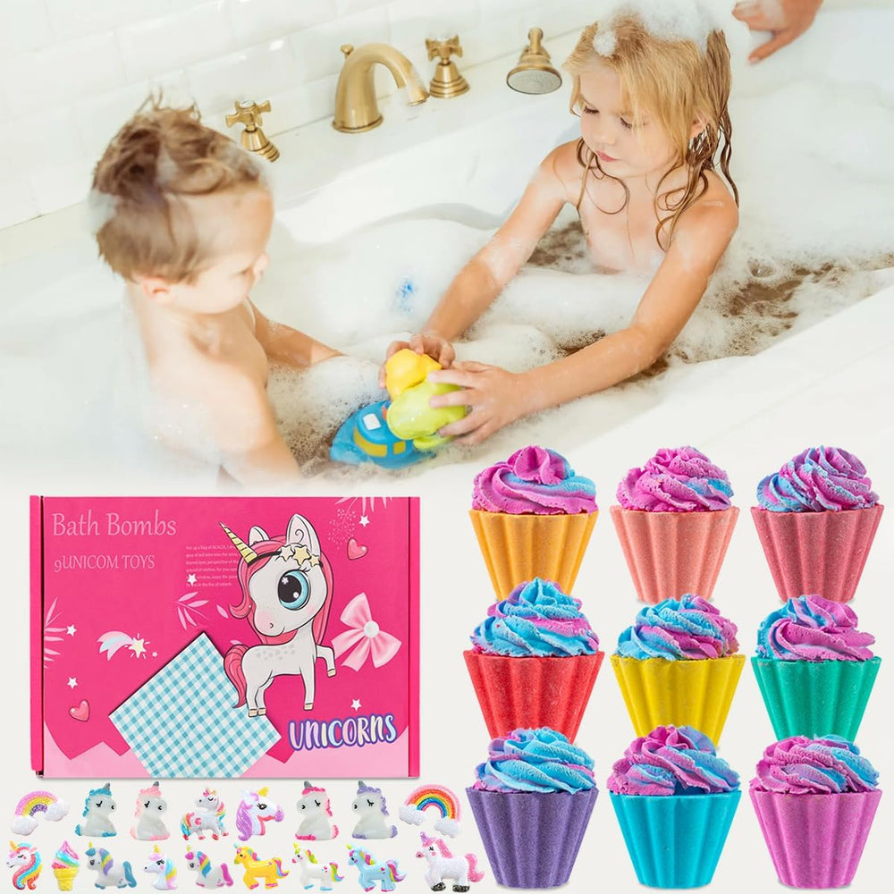 kims cosiart bombas baño relajación ritual para niños, momento de calma tras el día.