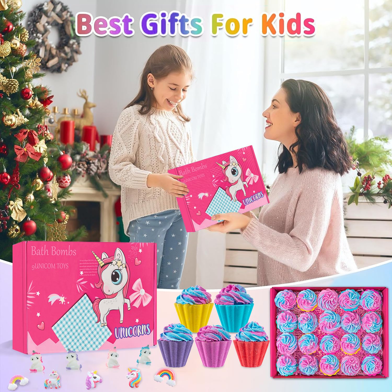 kims cosiart caja regalo dulce, perfecto para navidad o cumpleaños de niñas.