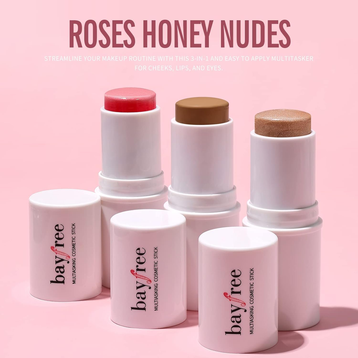 KIMUSE Barra 3 en 1 regalo ideal para amantes del maquillaje