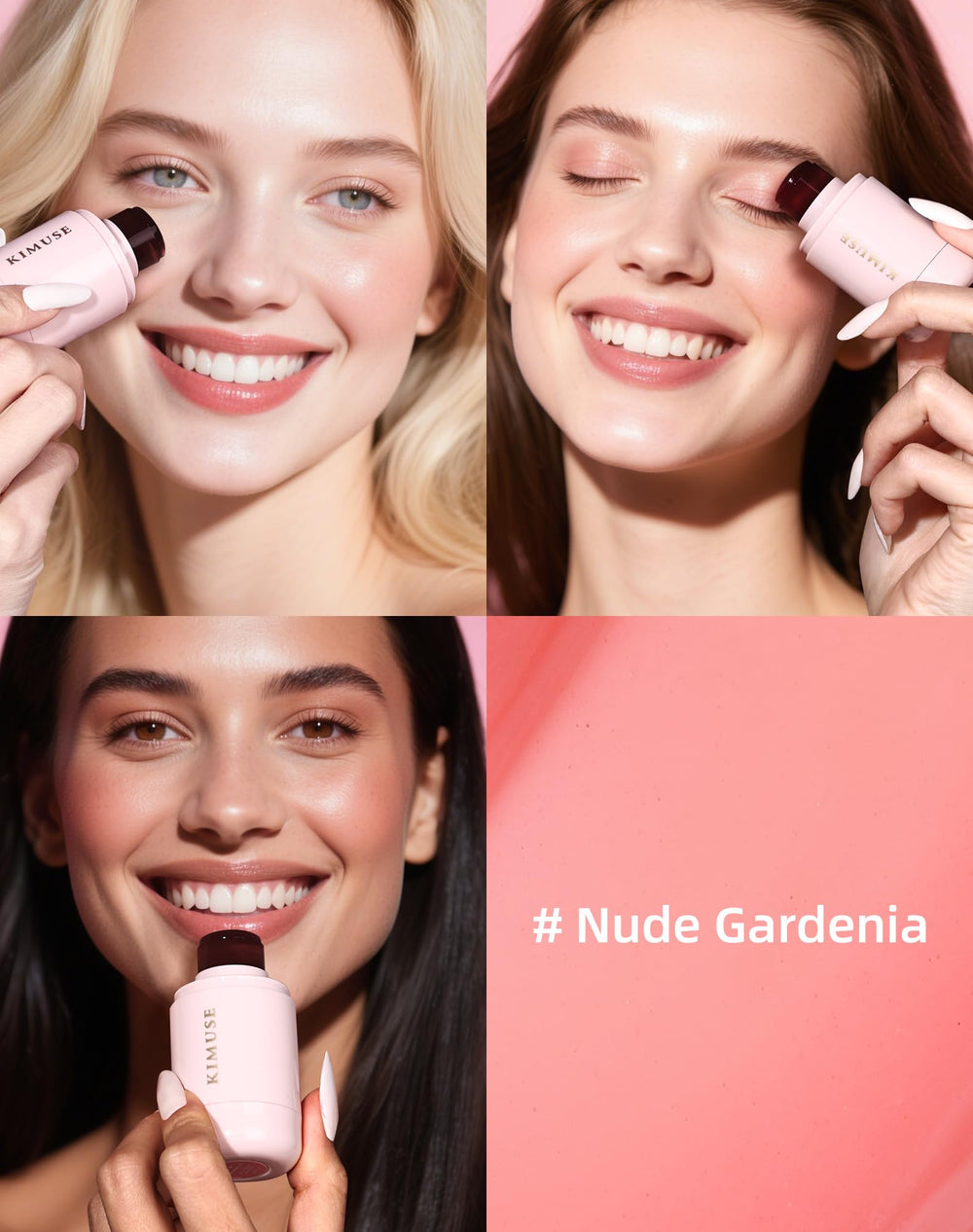 Textura gel suave de KIMUSE para un look fresco y hidratación ligera.