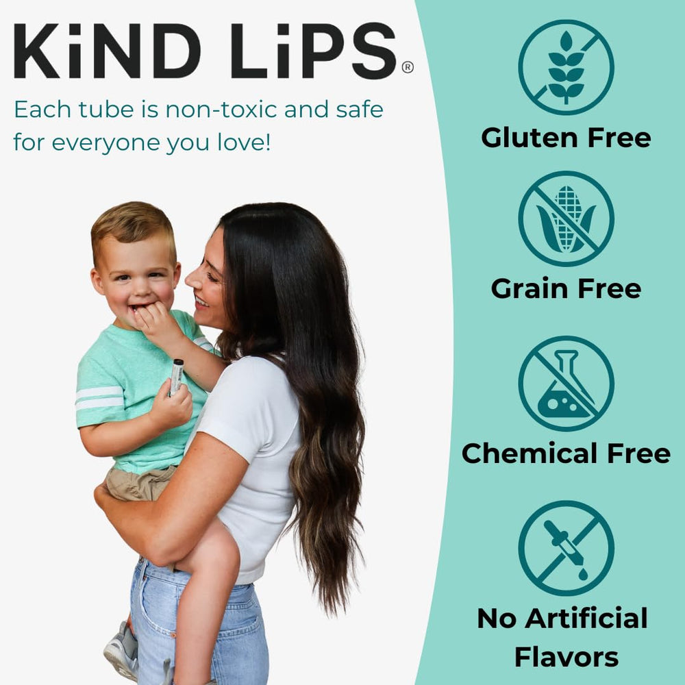 Kind Lips bálsamo labial orgánico, textura cremosa para labios secos.