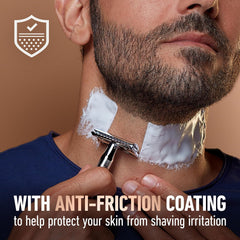 King C. Gillette borde de barba definido con cada pasada.