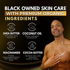 KING Complexion Beurre Shea Cocoa – application mains et massage relaxant.