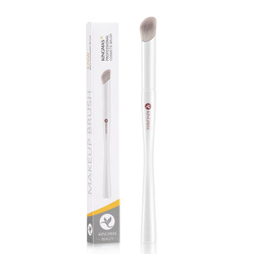 KINGMAS brocha corrector angulado para ojos, corrige ojeras y define el contorno bajo los ojos.