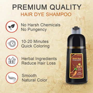 KINGMING Champú Color Canas Oscuro: espuma suave que cubre cada hebra