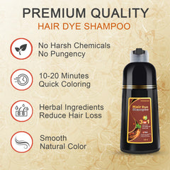 KINGMING Champú Color Canas Oscuro: espuma suave que cubre cada hebra