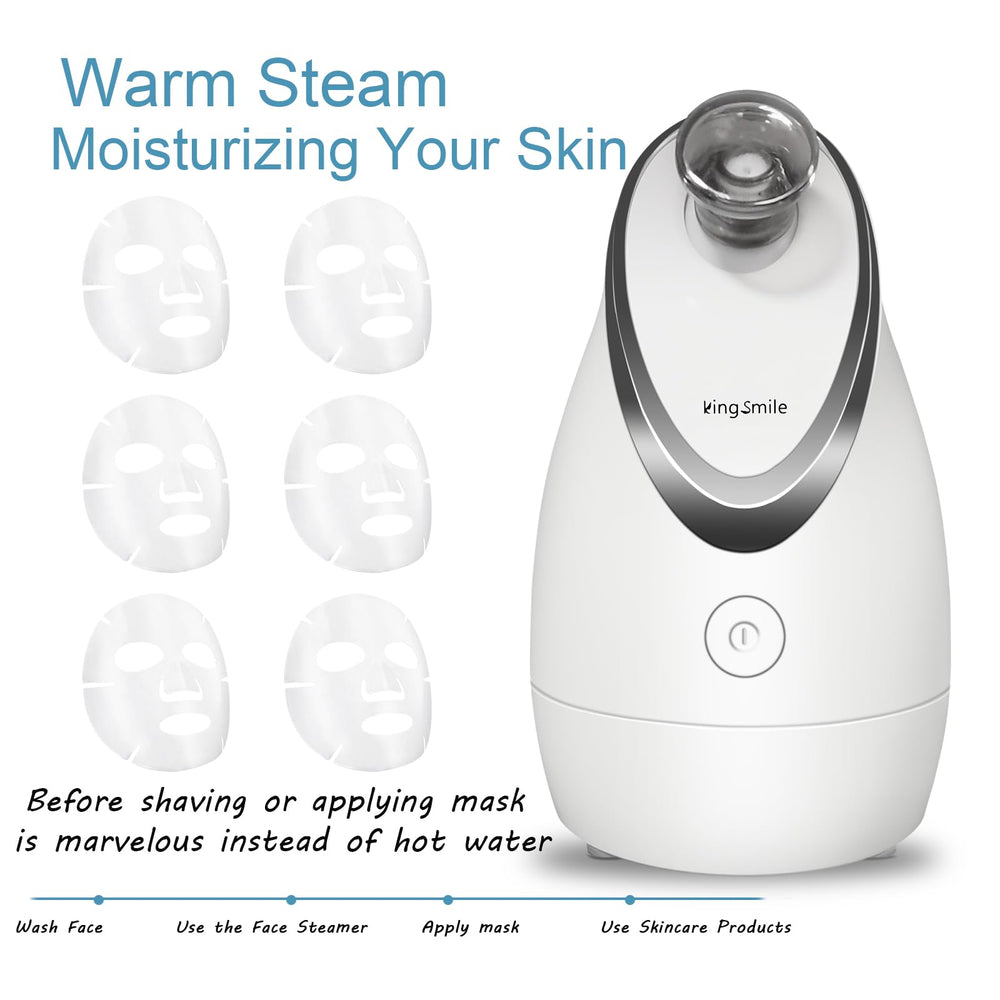 Humidificador compacto en Kingsmile Nanosteamer, ideal para uso en casa