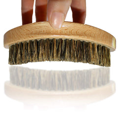Kingston Grooming Co. Cepillo para barba, suaviza pelos y previene tirones.