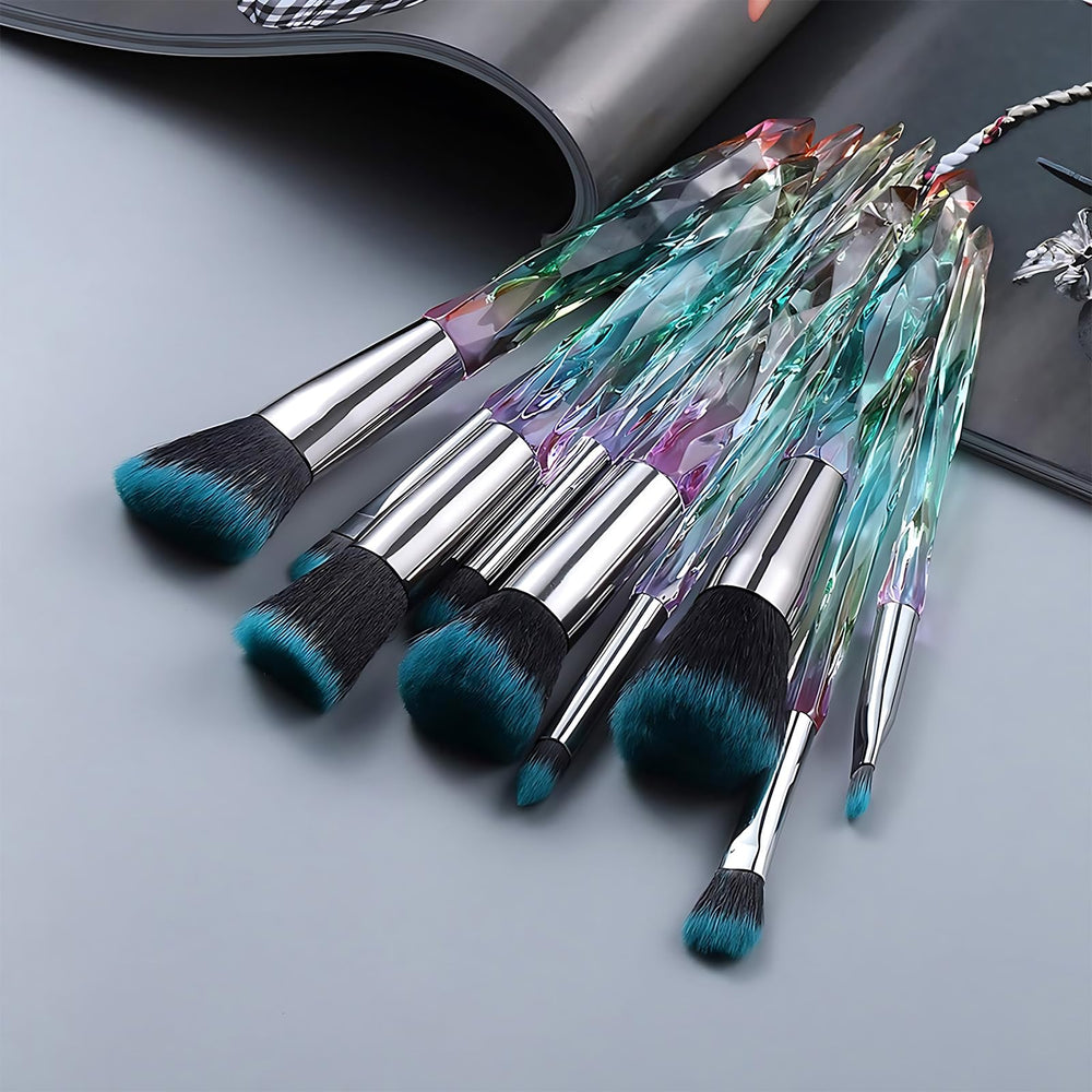 Kingtree regalo brochas maquillaje cristal, opción atractiva para celebrar.