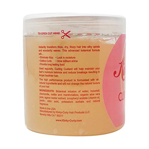 Kinky Curly Curl Custard contrôle des frisottis et brillance
