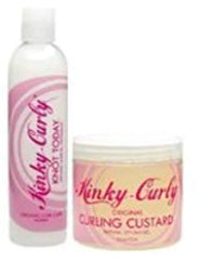 Dúo Kinky Curly para uso diario de rizos definidos y control del frizz.